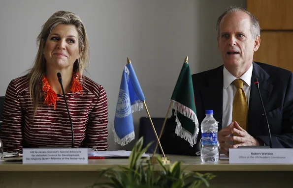 Queen Maxima a three day visit to Bangladesh. Queen Maxima of the Netherlands, also UN Secretary-General’s Special advocate for Inclusive Finance for Development (UNSGSA)