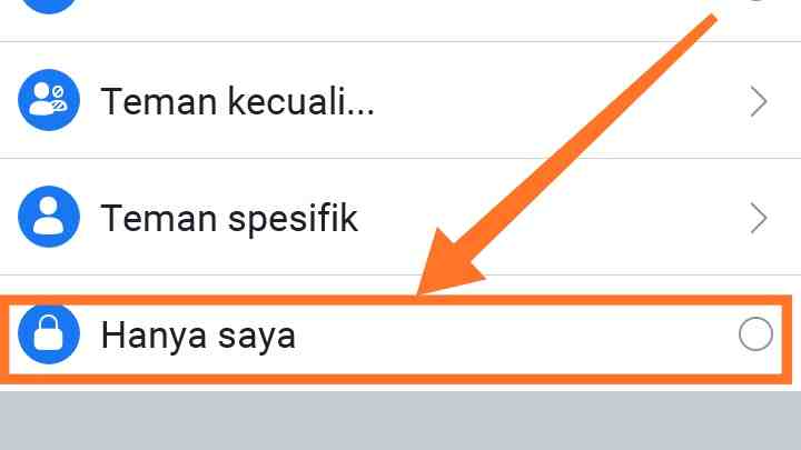 Cara menyembunyikan foto unggulan di fb