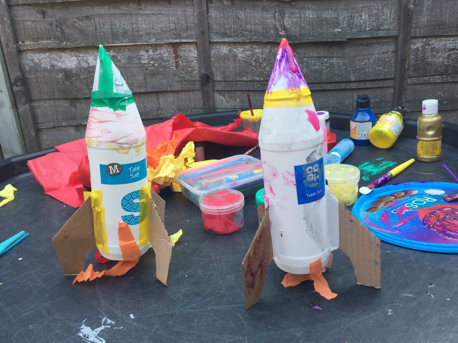 Make Your Own Rocket Space Activity