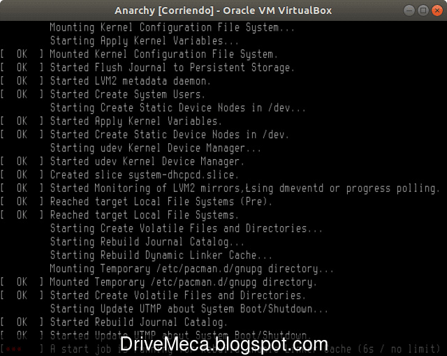 Esperamos unos segundos mientras hace boot Esperamos unos segundos mientras hace boot
