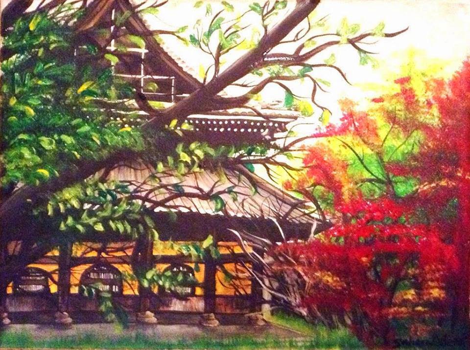 Painting Inspire by Japan