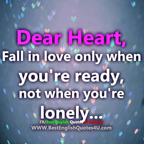 Dear Heart, Fall in love...