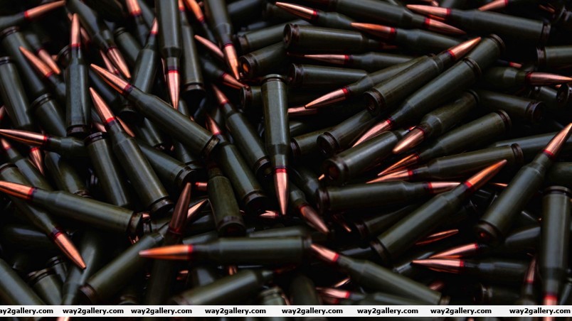 Pile of bullets wallpaper
