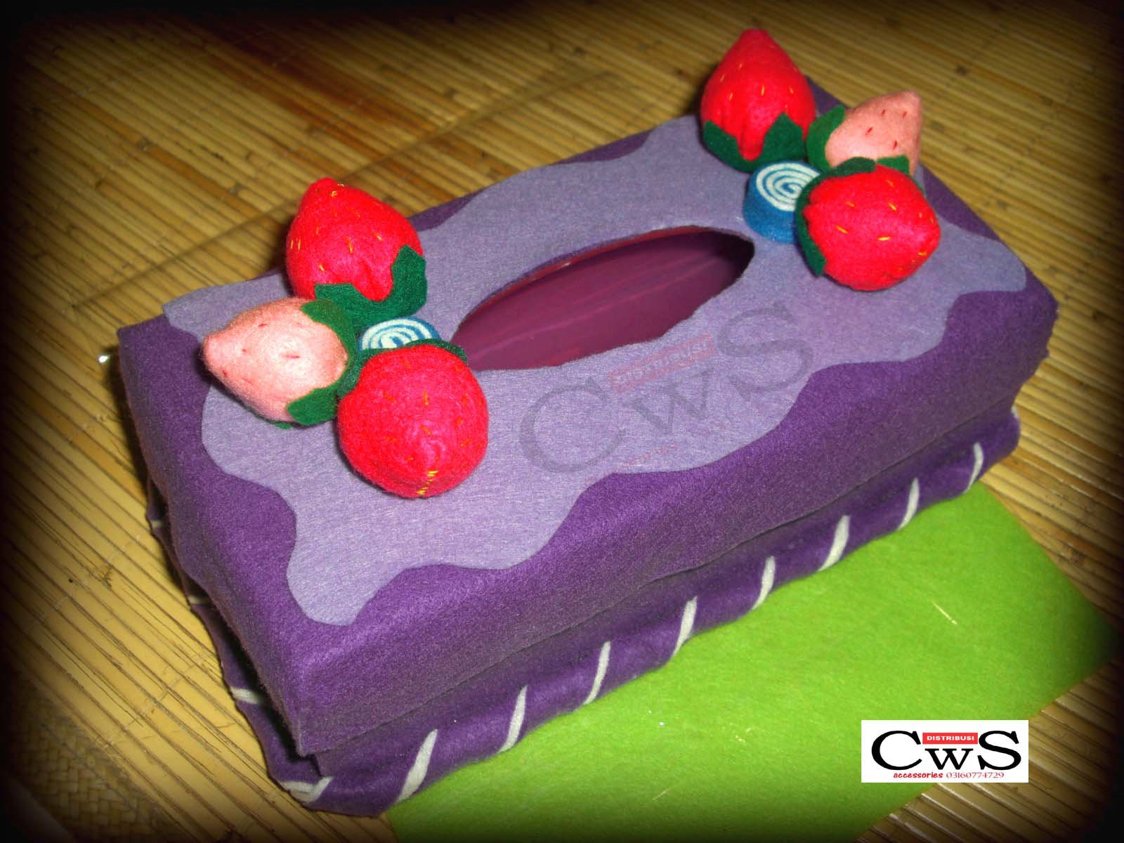 dunia winda kreasi kotak tisu flanel murah