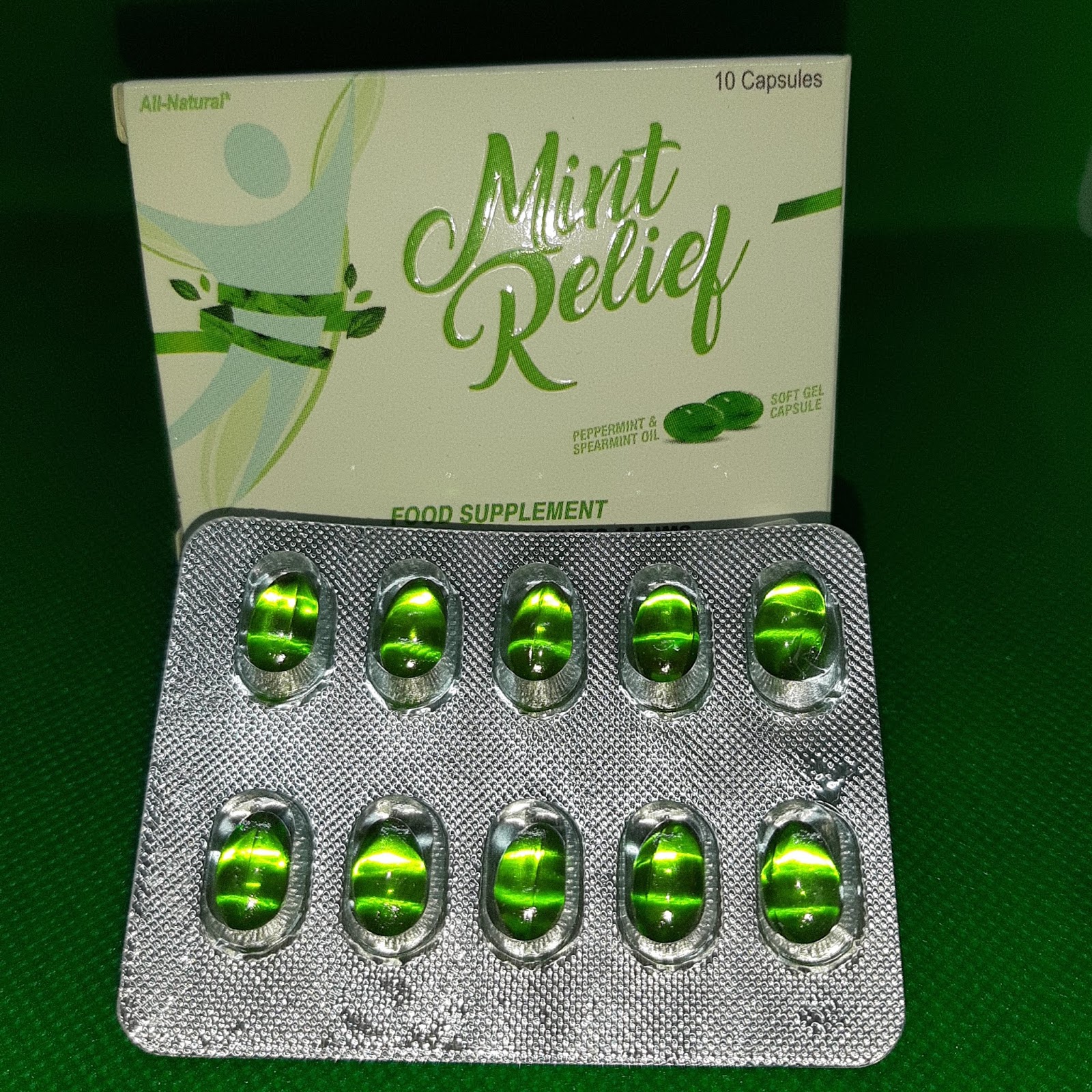 Mint Relief, Relieve the Stomach Pain in 20 Minutes