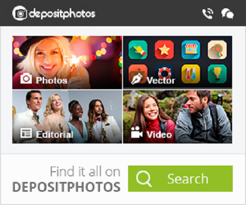 Depositphotos - a commercial platform for Professional Creators (Photographs, Videos & Music) & Buyers.