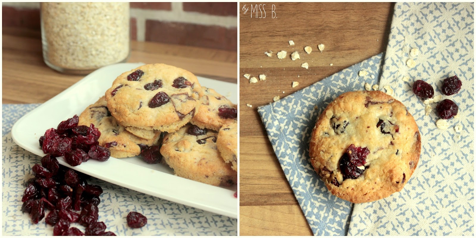 Cranberry-Müsli-Cookies Cranberry-Müsli-Cookies
