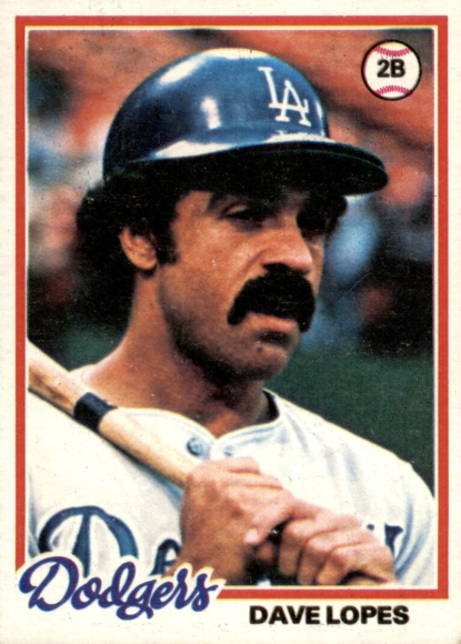 The Retro Dad My boyhood Baseball hero Davey Lopes