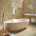 Innovative Modern Bathroom Designs with Stone Walls and Tiles