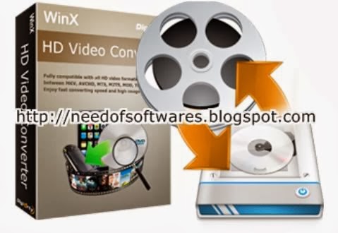 WinX HD Video Converter Deluxe Crack License Key Free Download