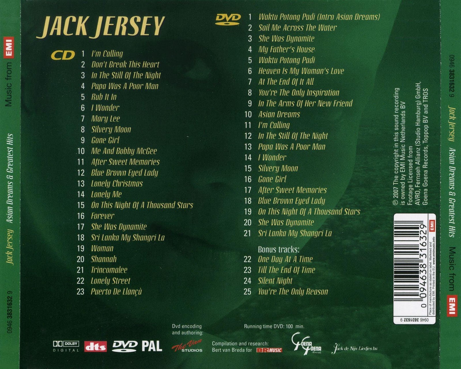 tornadosingles Jack Jersey Asian dreams en Greatest Hits