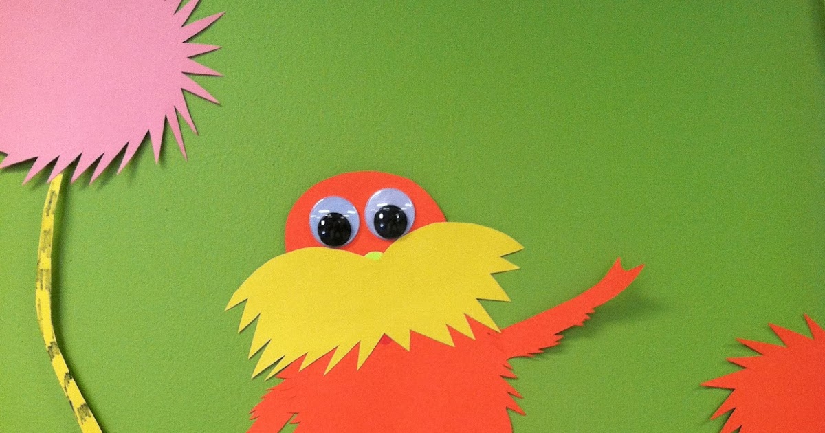 Life in First Grade: Lorax Craft Patterns