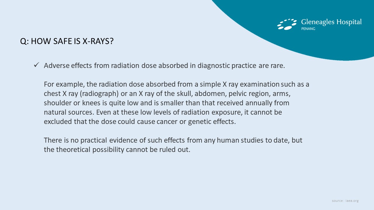 National Cancer Society of Malaysia, Penang Branch XRays