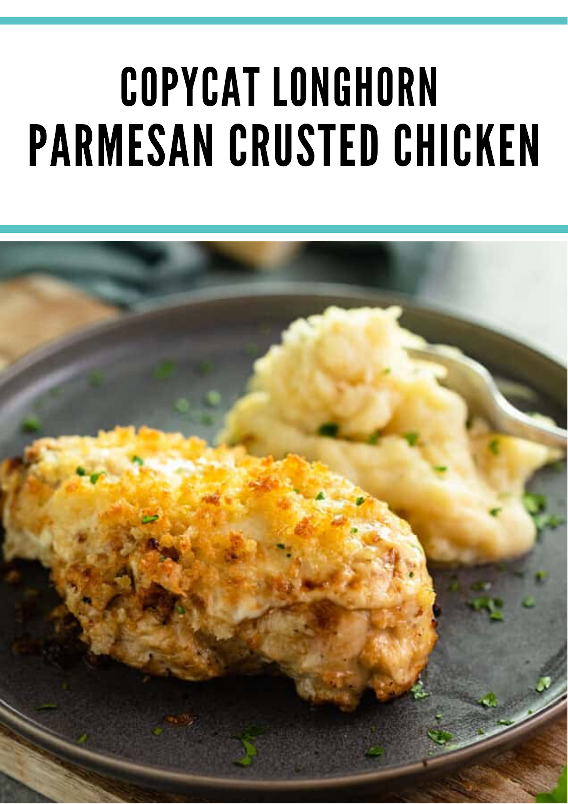 Copycat Longhorn Parmesan Crusted Chicken