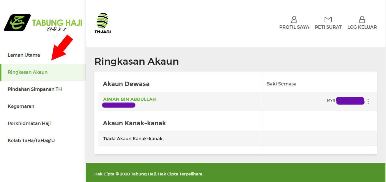 Kini Anda Boleh Semak Baki Tabung Haji Dengan Melalui ...