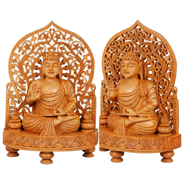 Statues of The Quiet Dhyani Buddha