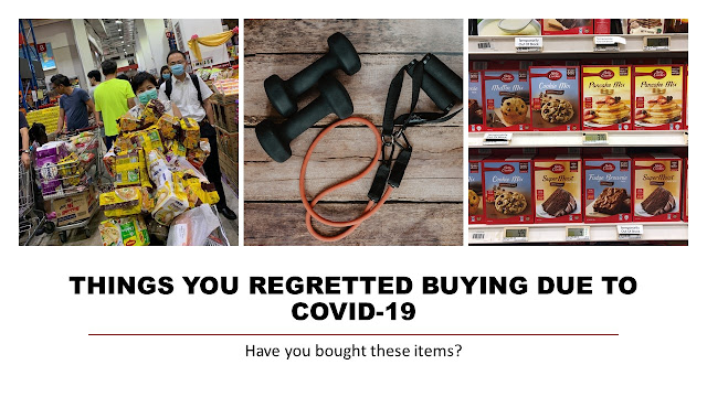 10 Things you regret buying For Covid19