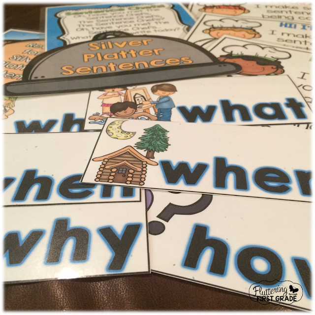 Sentence Chefs Sentence Writing Activities Fluttering Through First Grade