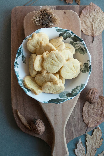 Biscotti di Halloween a forma di zucca