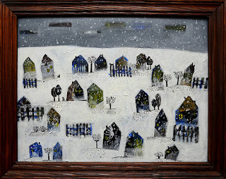 Витвинова Е.П. Перед Рождеством, х. на карт, акрил, 35х45, 2016