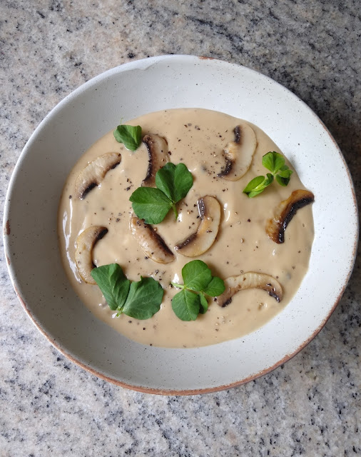 Rabbit food MEDICINAL MUSHROOM SOUP