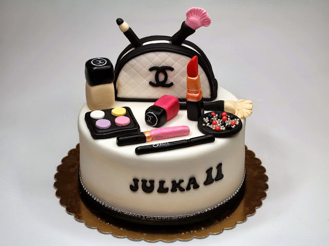 Birthday Cake for Girl - Chanel Cosmetics, London Cakes