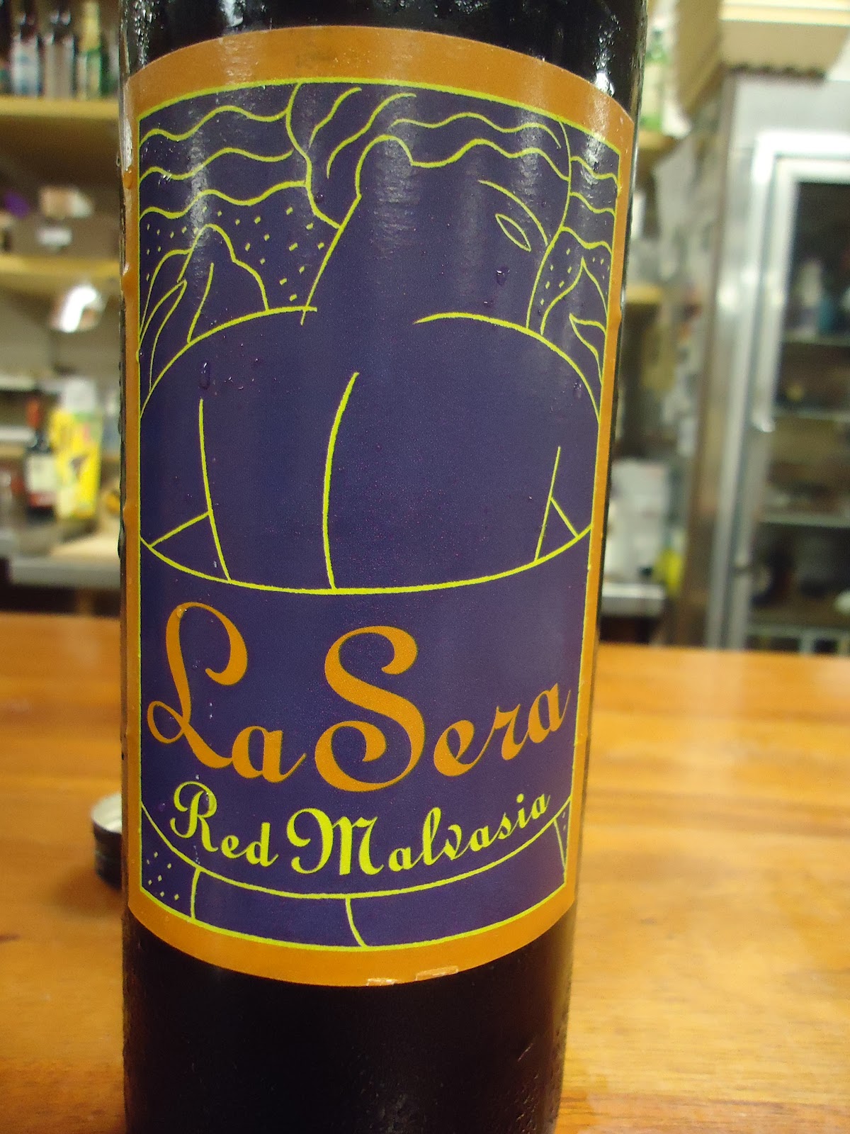 Sonia's Wine Tastings La Sera Red Malvasia