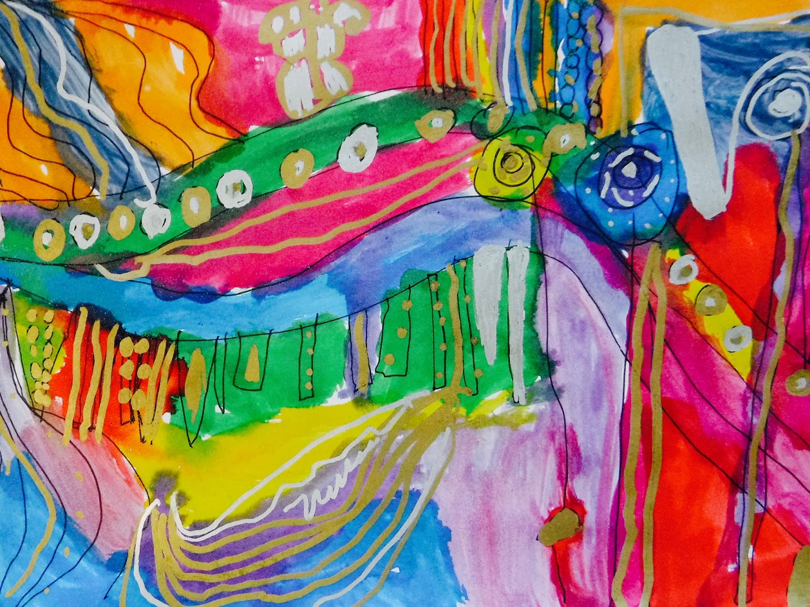 Mairtown Kindergarten: Hundertwasser inspired art, a beautiful tradition.