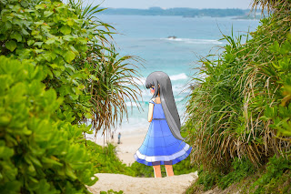 遼子 at the Beach