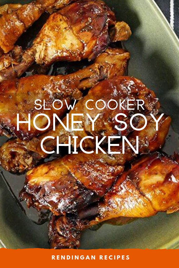 72 Slow Cooker Honey Soy Chicken