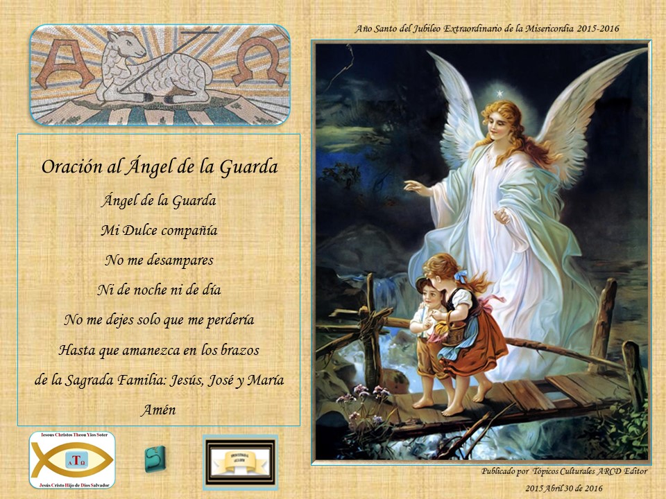 Tópicos Culturales Día del Angel de la Guarda
