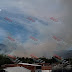 Bomberos Voluntarios, brigadistas y militares se unen para apagar incendio