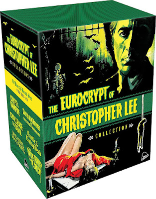 The Eurocrypt Of Christopher Lee Collection 8 Disc Collectors Set Bluray