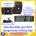 Dàn karaoke hát hay dàn âm thanh gia đình amply Avector 8000 và loa Novio pt25t
