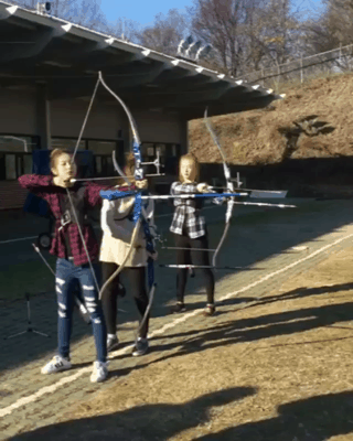 양궁하는 레드벨벳 | 인스티즈