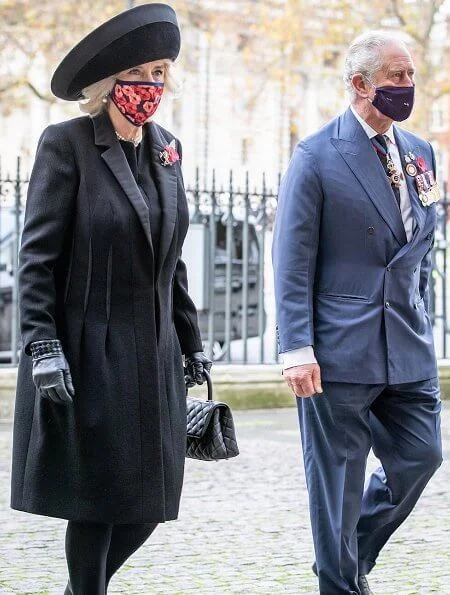 Prince Charles and the Duchess of Cornwall attended a service at Westminster Abbey to mark the centenary of the burial of the unknown warrior