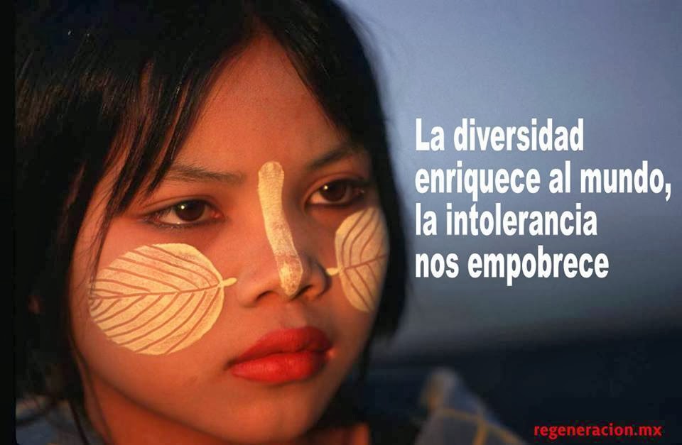 A diversidade enriquece o mundo...