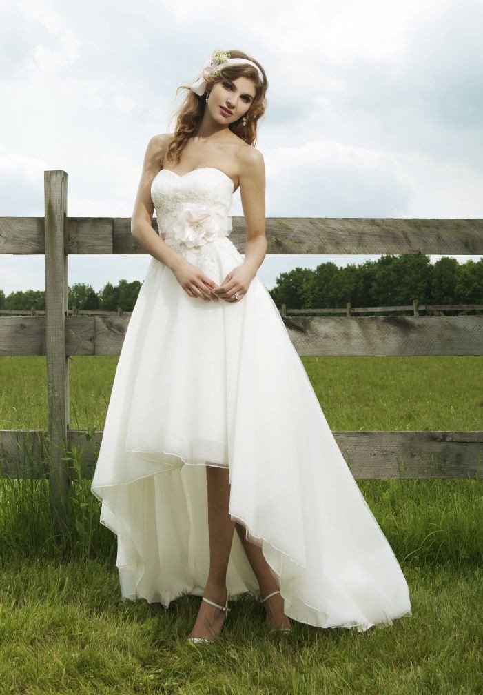 WhiteAzalea Simple Dresses: Simple High-Low Wedding Dresses