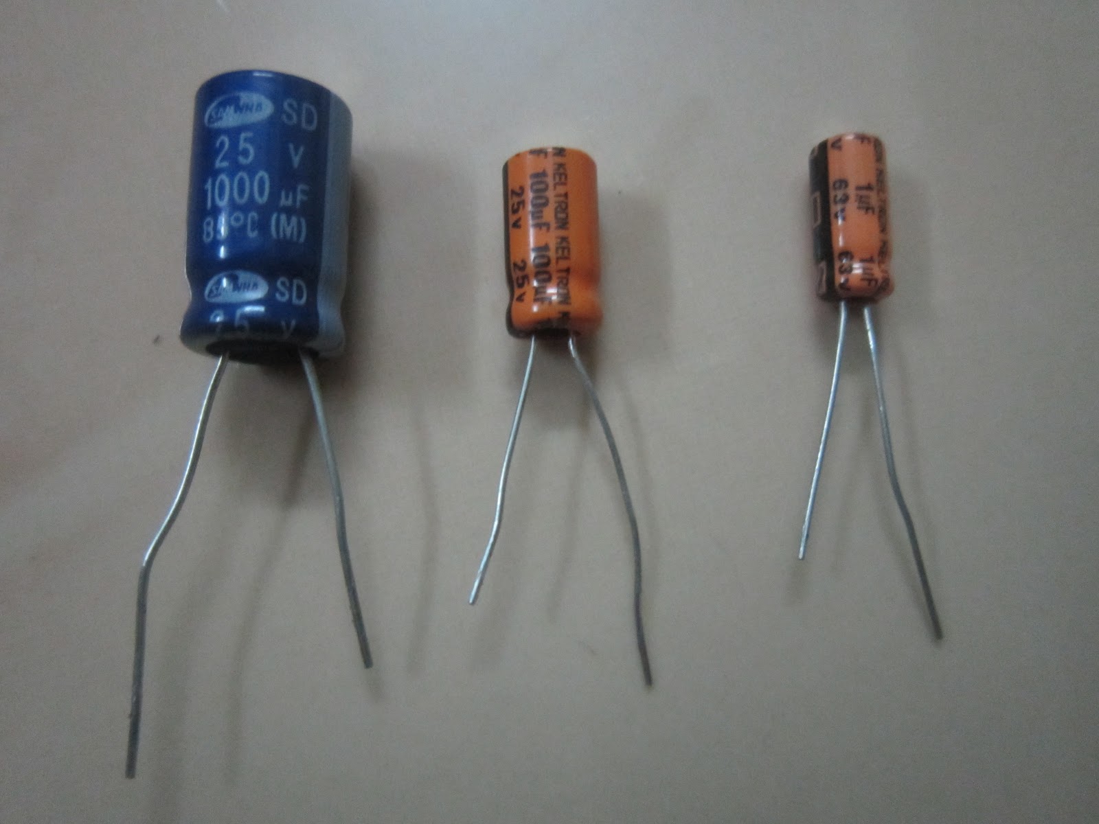 Electronics step by step Basic Components Capacitor