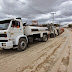 REGIÃO / BA-130: Interligado a um Caminhão de água Recicladora de asfalto agiliza reconstrução da BA 130 Trecho que liga Várzea da Roça a Mairi