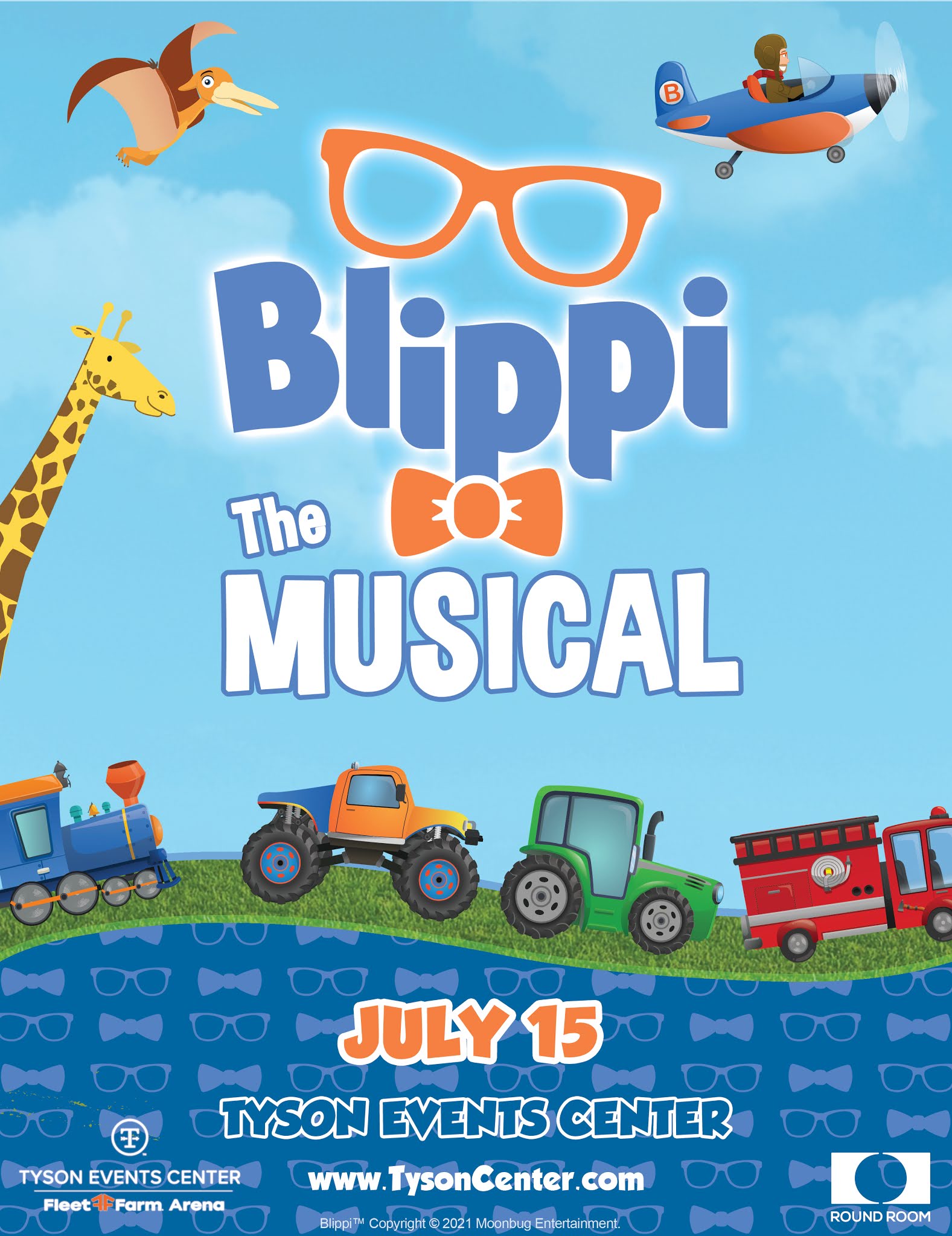 Blippi the Musical Live at the Tyson Events Center