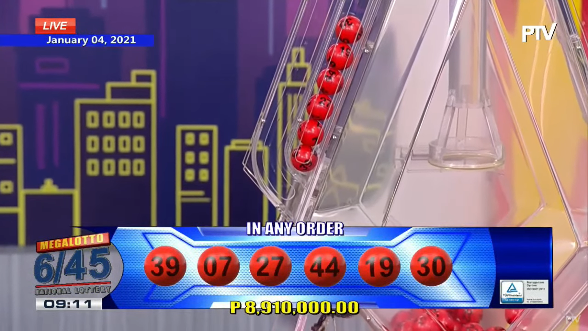 Philippine Lotto Draw Video Result Philippine Lotto Draw result for