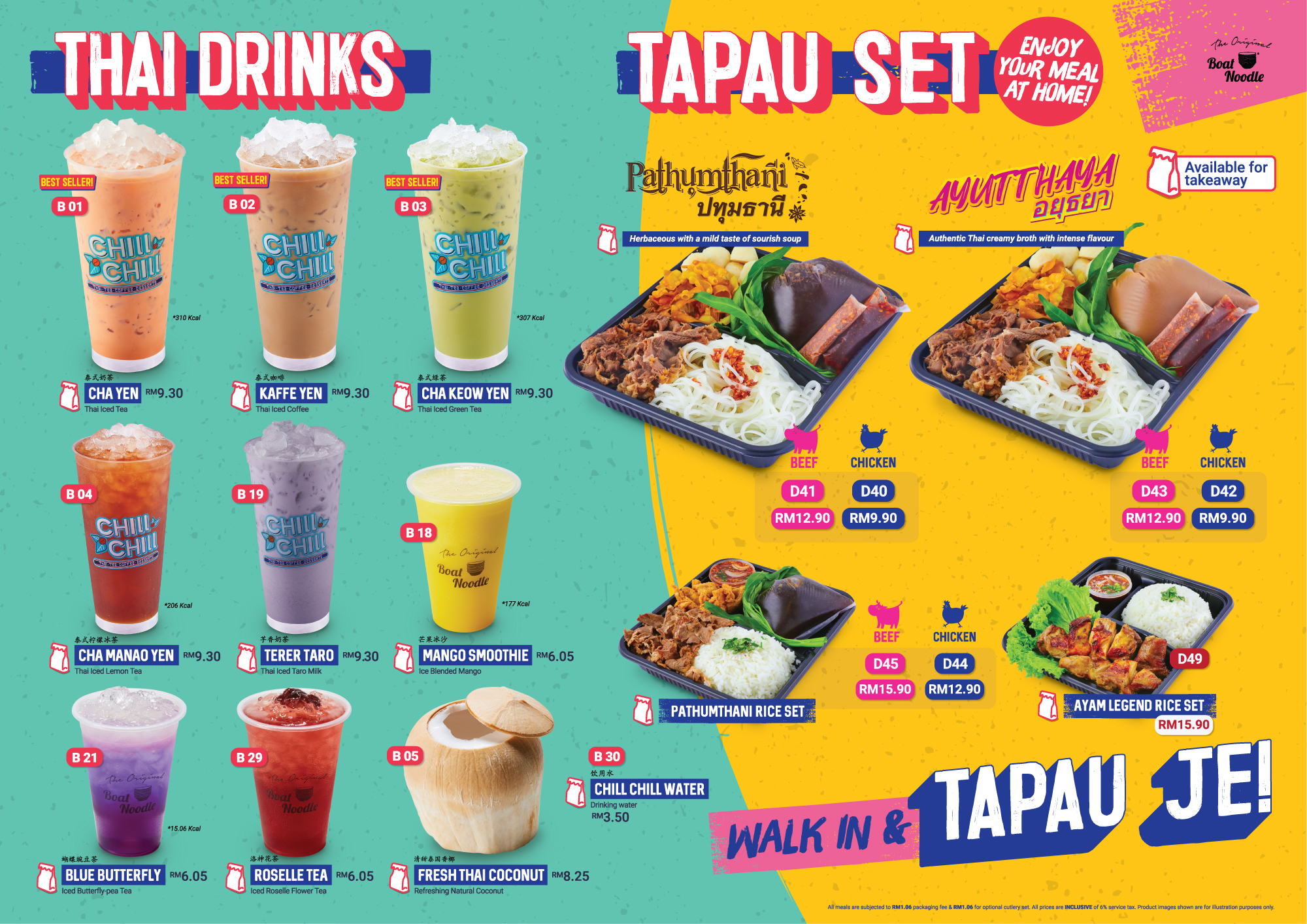 Boat Noodle Introduces Tapau Je To Promote Safe And SOP While
