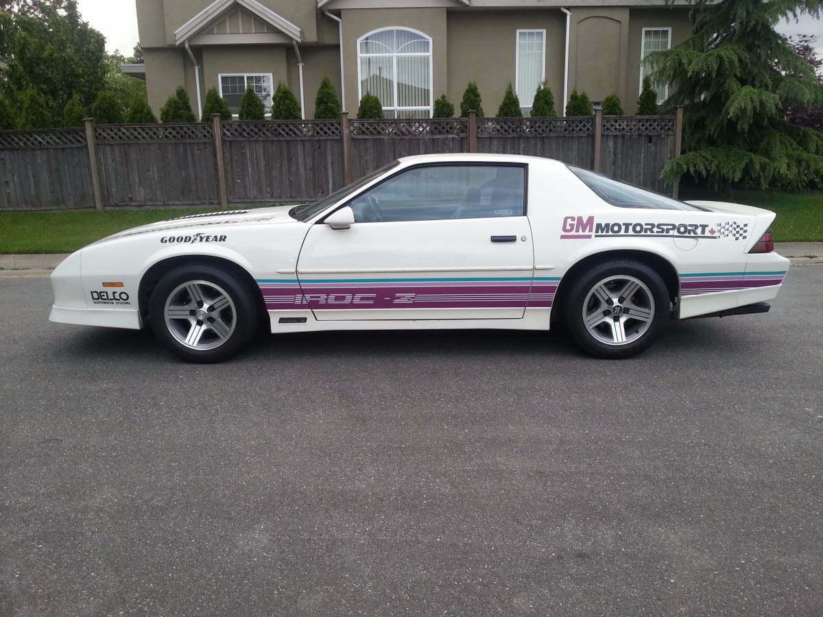 Daily Turismo: Pace Yourself: 1989 IROC-Z Players Challenge Series Race Car