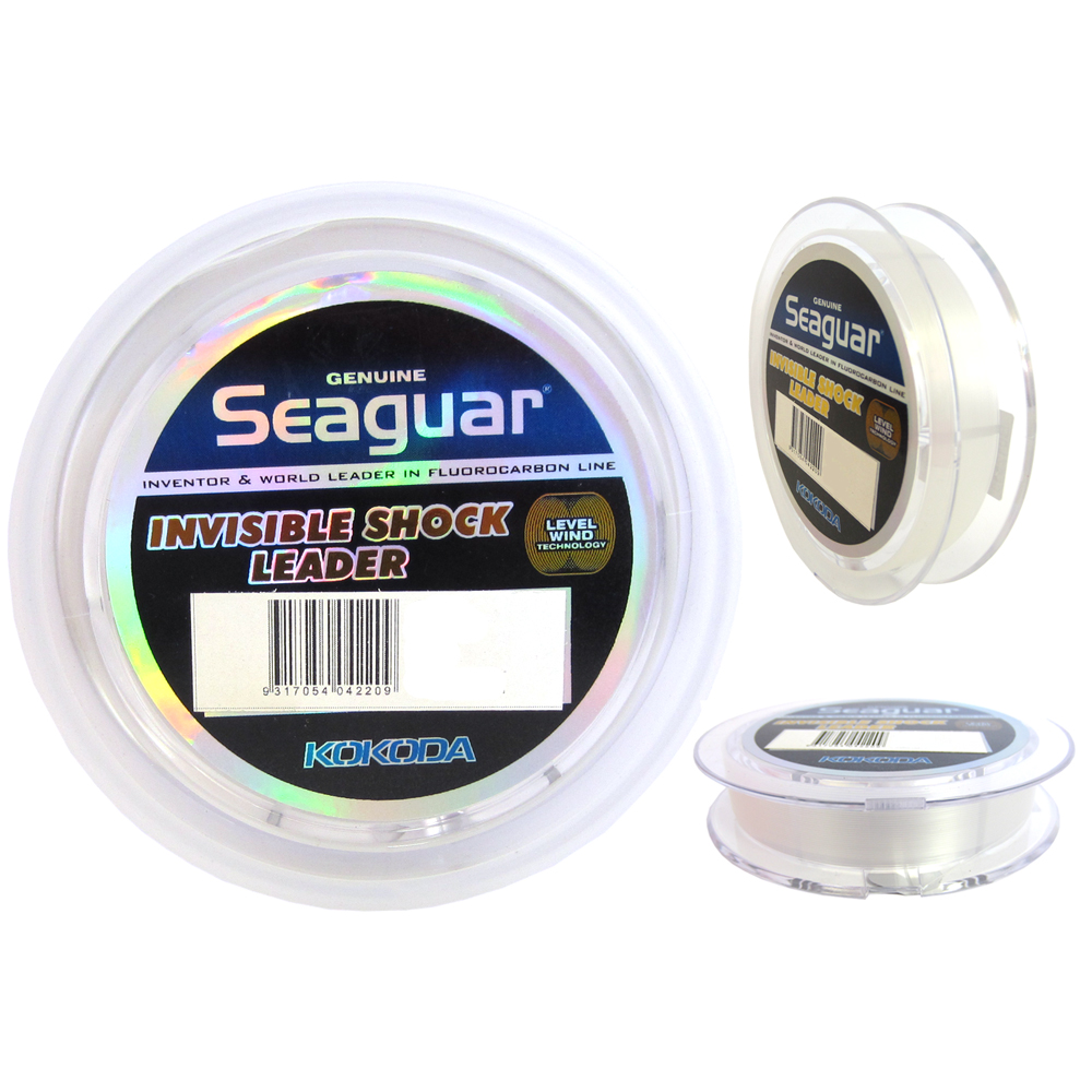 Survive the Elements Seagurd Invisible Shock Leader 20lb 25m