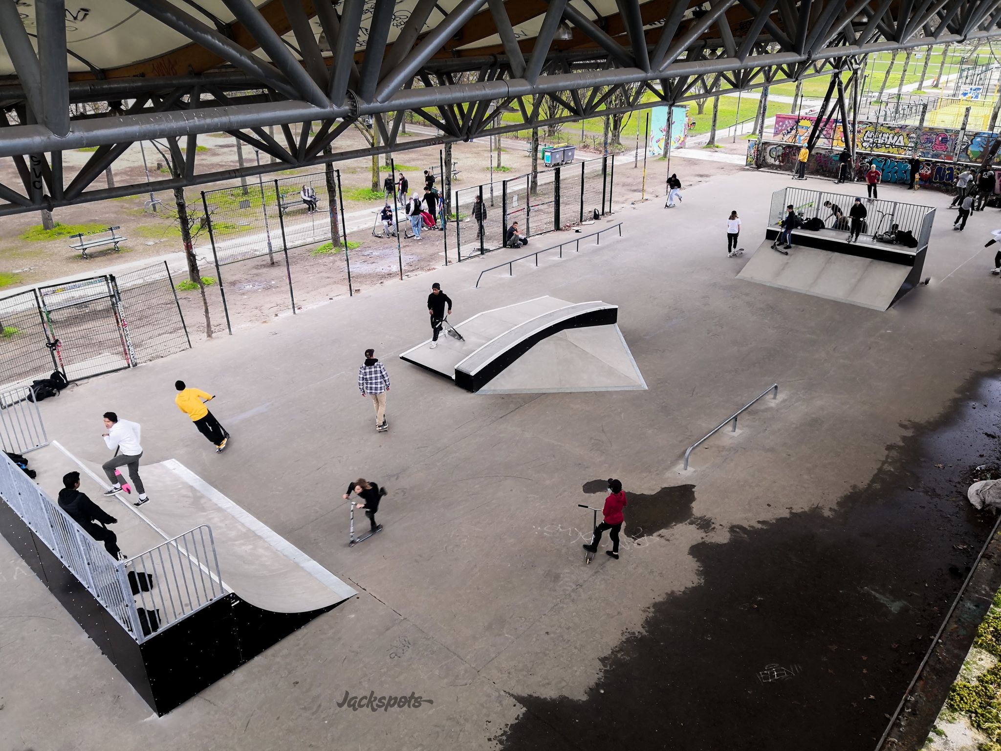 Paris Bercy EGP 12 un nouveau skatepark provisoire 2022 Jackspots