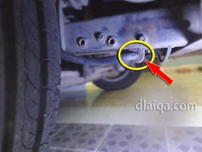 Letak Karet Roti (Bush Stabilizer) Toyota Kijang Super