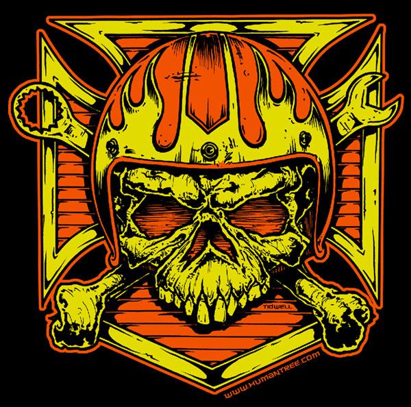 Stickers For Bikes Skull Stickers