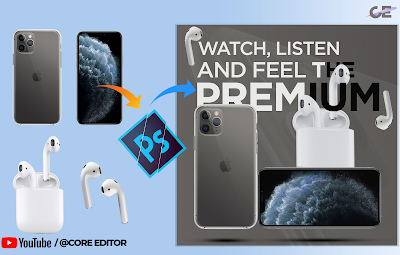 Adobe Photoshop 2020 : How to Design Tech Product Banners / Poster in Photoshop CC