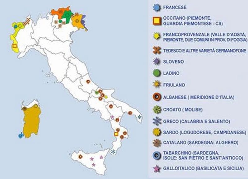 Minoranze Etniche e Linguistiche d’Italia Minoranze Etniche e Linguistiche d’Italia